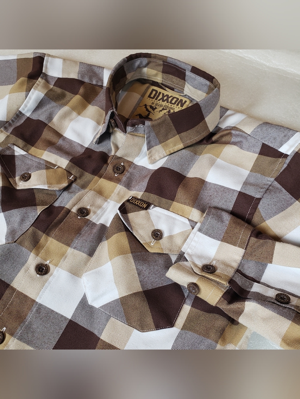 Dixxon Men's Small "The Rambler 10 year" Flannel Shirt